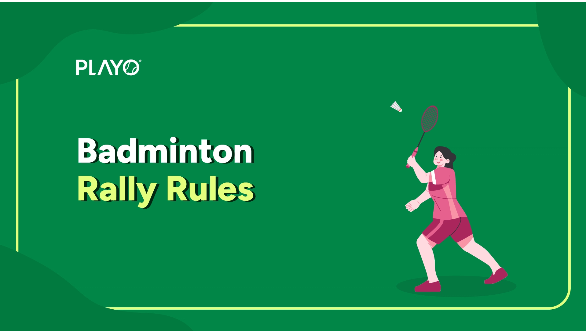 Badminton rally rules