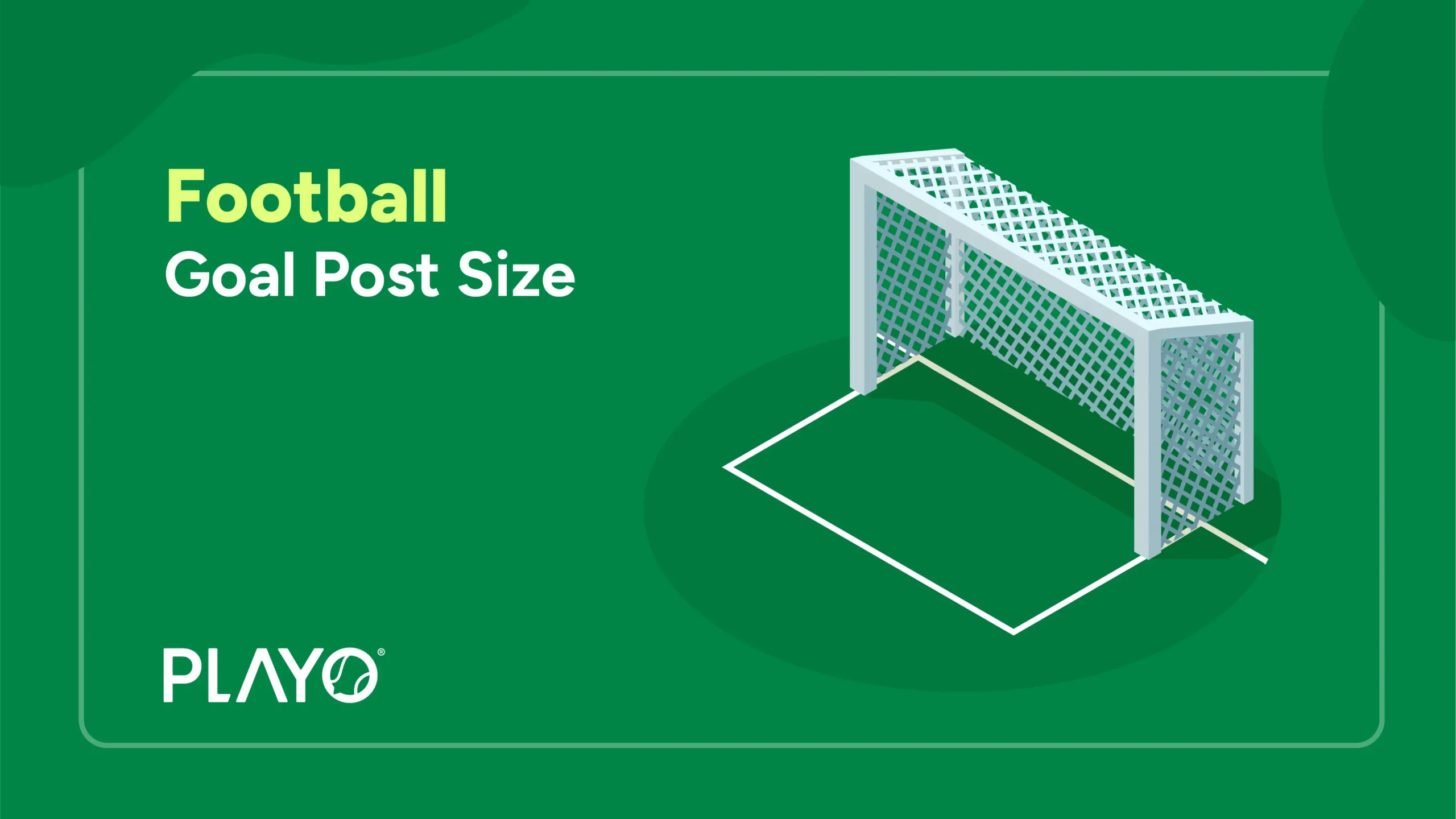 Football Goal Post Size