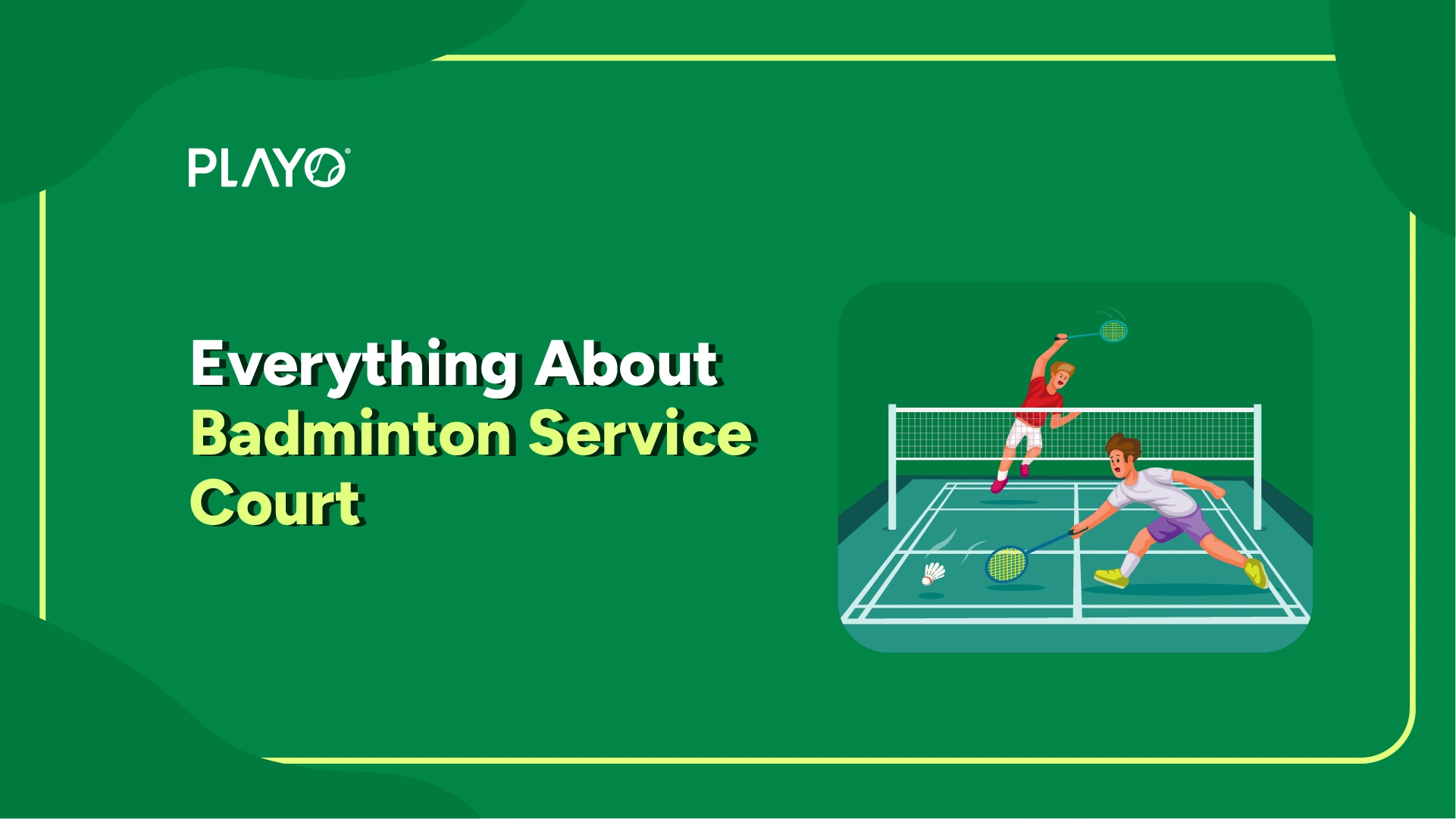badminton service court badminton service court