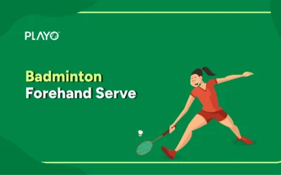 Badminton Forehand Serve