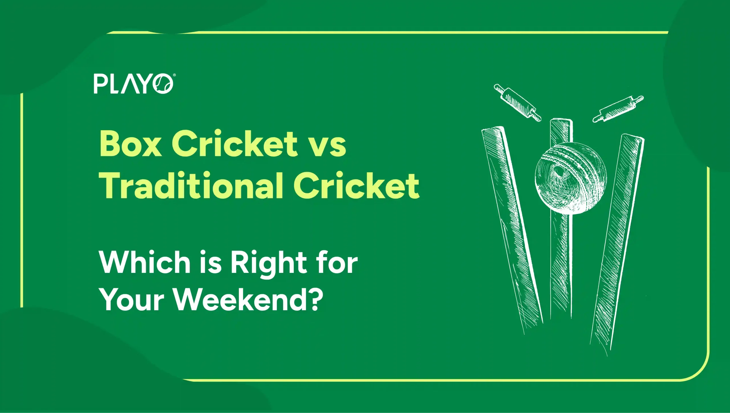 Box vs Traditional Cricket