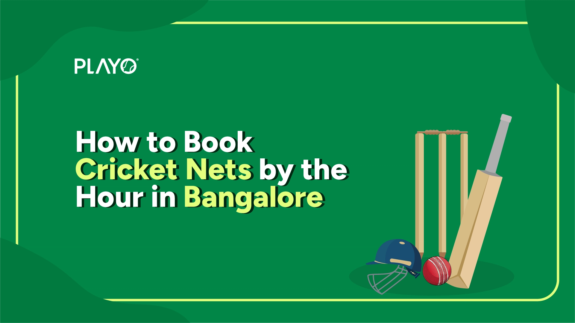Cricket Nets in Bangalore Cricket Nets in Bangalore